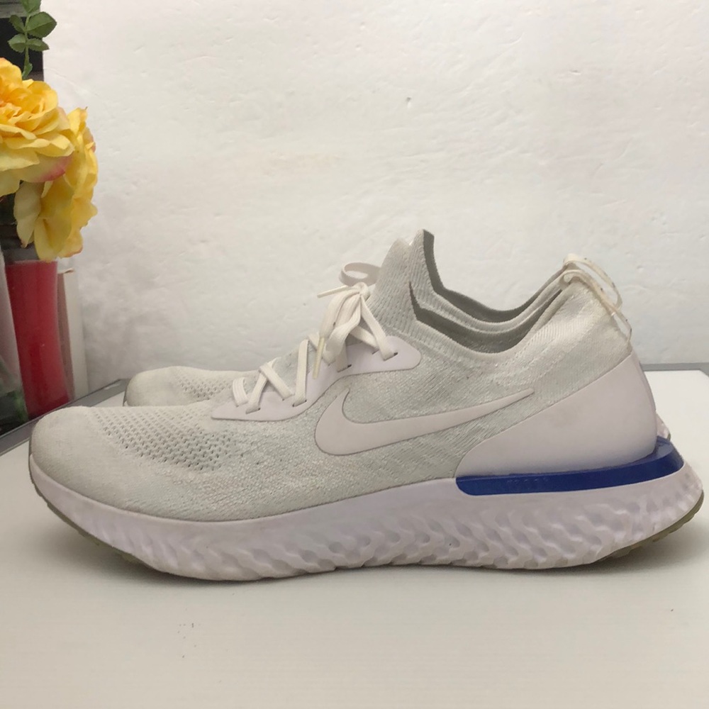 NIKE EPIC REACT FLYNIT RUNNING SNEAKERS MENS SIZE 13